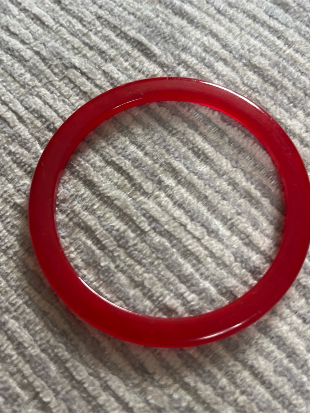 Vintage Red bakelite child’s Bangle
